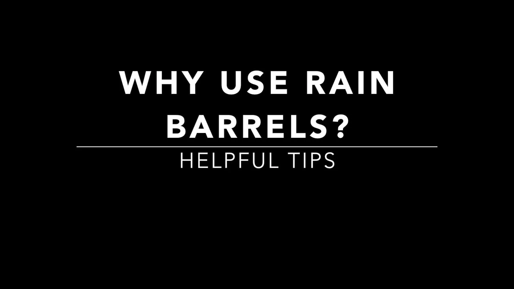 Rain barrel as a water reservoir in the garden, connected to a downpipe